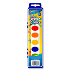 Set of 8 Washable Watercolor Paints with Brush