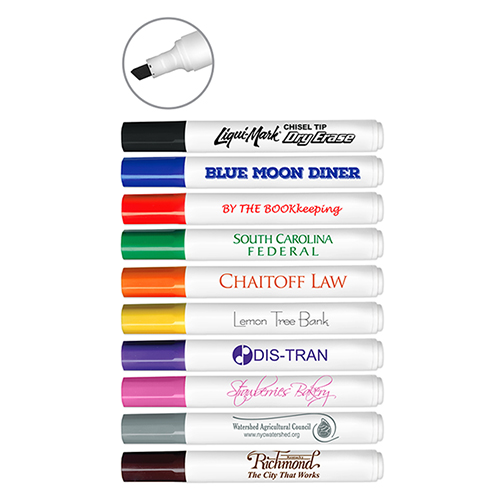 Chisel Tip Dry Erase Marker - USA Made