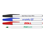 Round Ball Point Stick Pen
