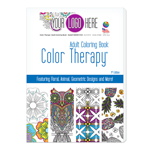 Color Therapy® 24 Page Adult Coloring Book - USA Made