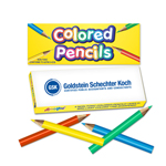 Mini Pre-Sharpened Colored Pencil Box - 4 ct