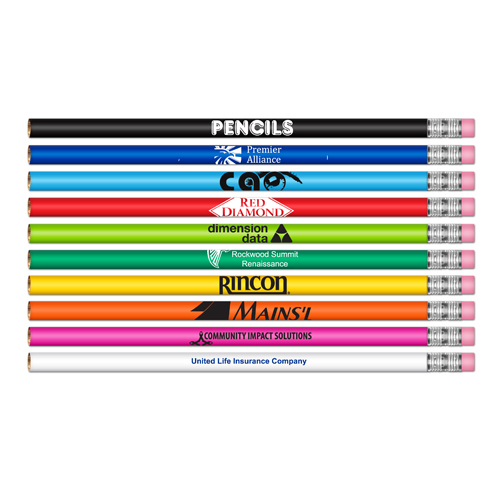 #2 HB Lead Pencils - Classic Barrel Colors
