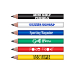Mini Round Golf Pencils 3.5â€ Pre-Sharpened