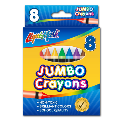 Set of 8 Jumbo Crayons