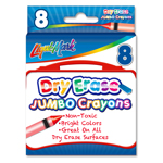 Set of 8 Jumbo Dry Erase Crayons
