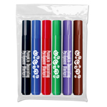 Pumpkin Decorating Permanent Markers - USA Made - 6 ct