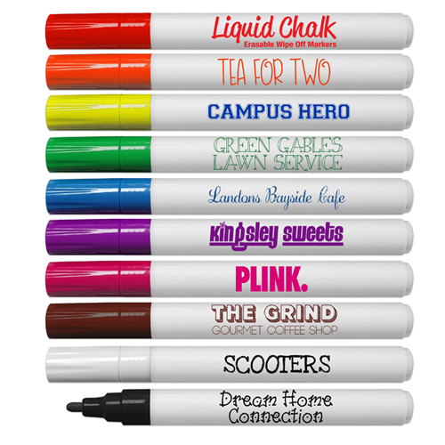 Liquid Chalk - Erasable Wipe Off Markers