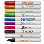 Liquid Chalk - Erasable Wipe Off Markers with Full Color Decal