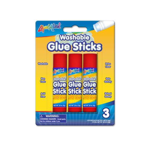 3pk Glue Stick
