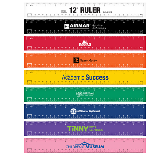 12" Rulers