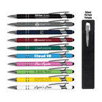 iWriter Exec - Stylus & Soft Touch Rubberized Metal Ball Point Pen